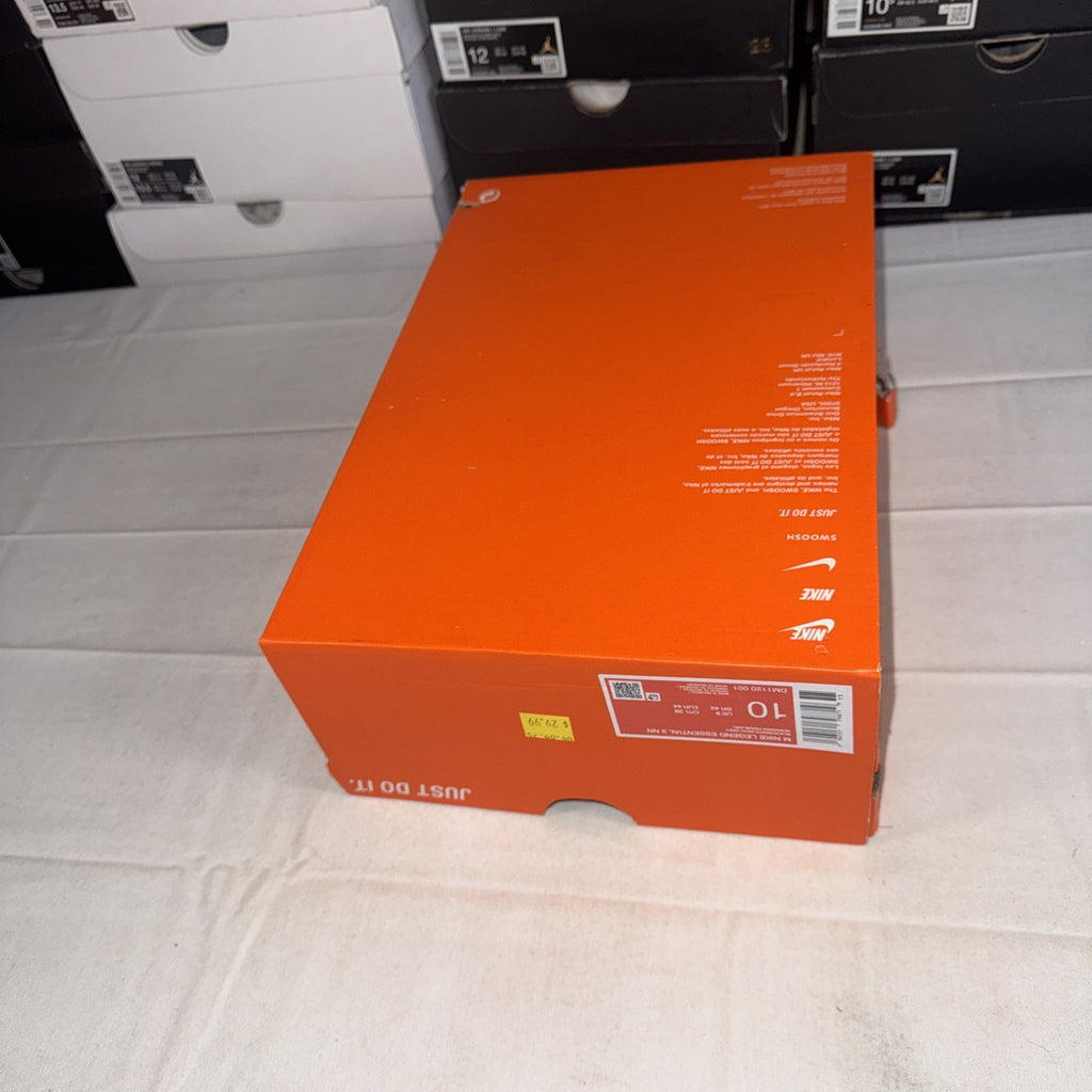 Nike Legend Essential 3 NN Black White Iron Grey Men’s Training Shoes Size 10 DM