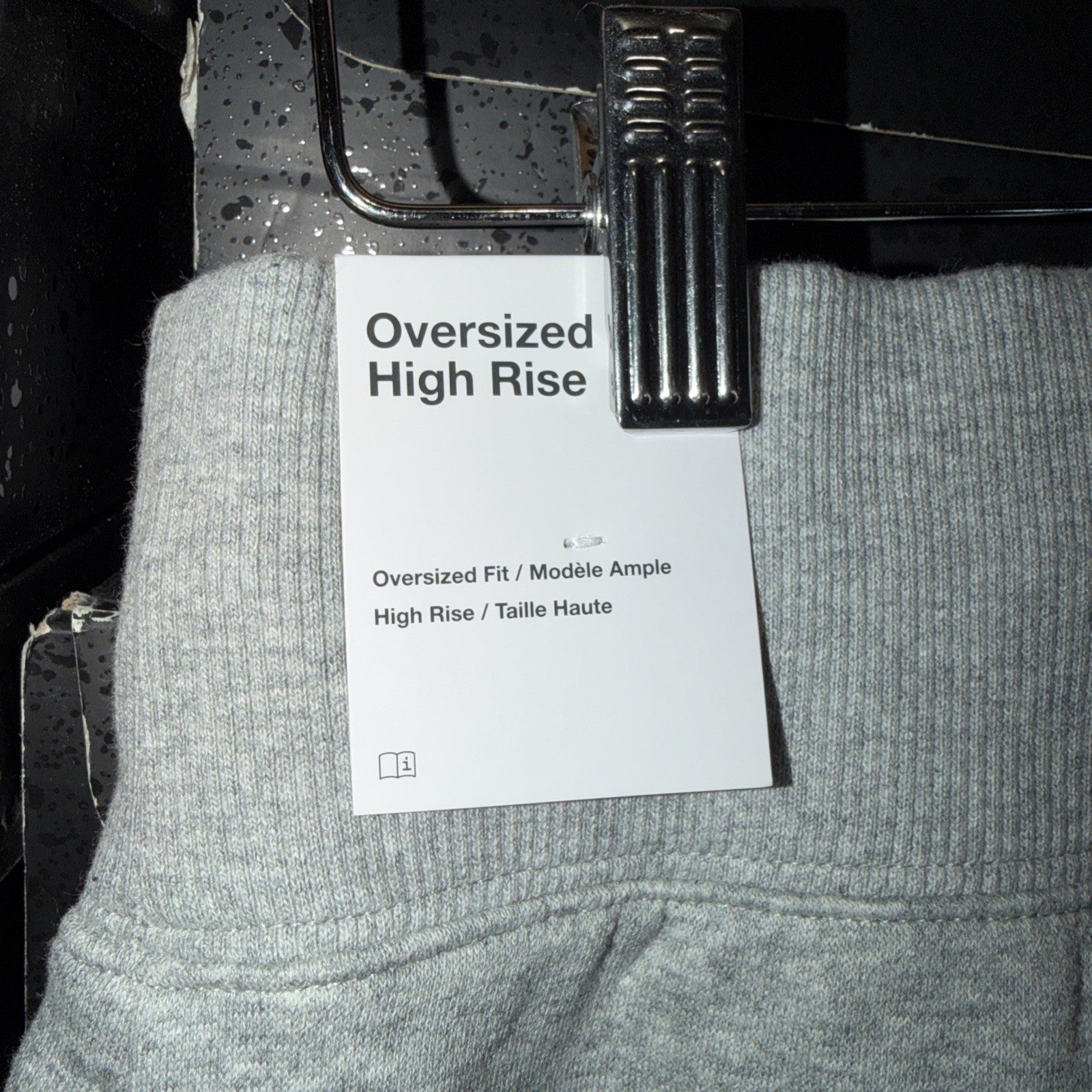 Nike Women's Sportswear Phoenix Fleece Joggers Small Heather Grey 0080-0081