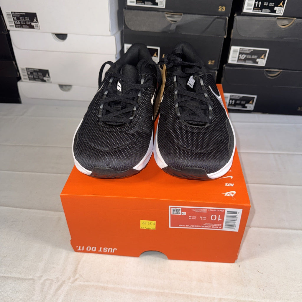 Nike Legend Essential 3 NN Black White Iron Grey Men’s Training Shoes Size 10 DM