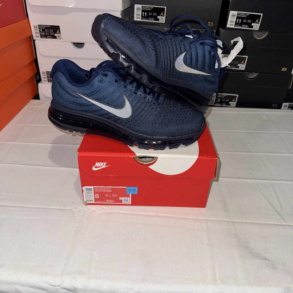 Nike Air Max 2017 Binary Blue 849559-405 Size 8
