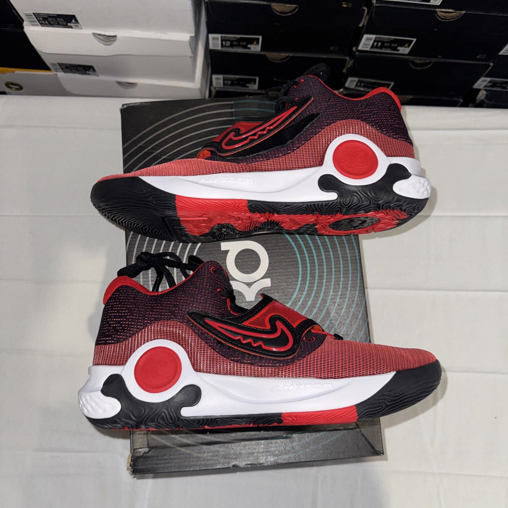 Nike KD Trey 5 x DD9538-006 University Red Black Sneakers, Size 12 US