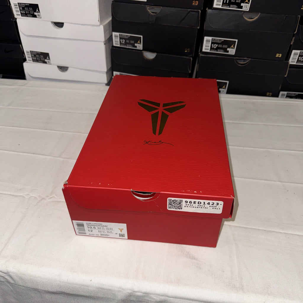 Nike Kobe 5 Protro Year of the Mamba "Eggplant" Men's Size 10.5 Basketball Shoes