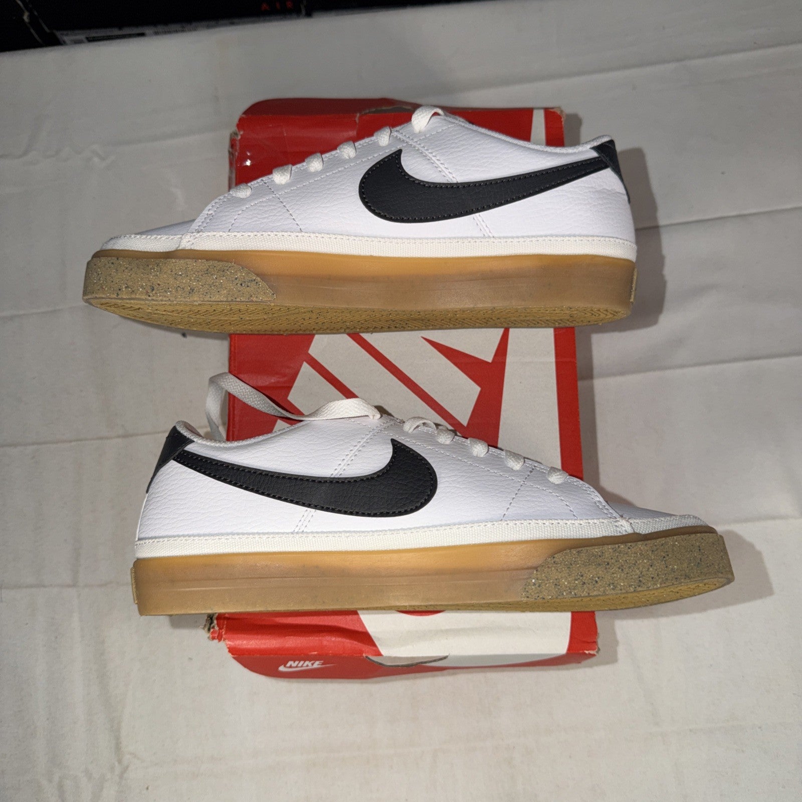 Nike Court Legacy Women's Sneakers White/Anthracite, Size 8, DH3161 109