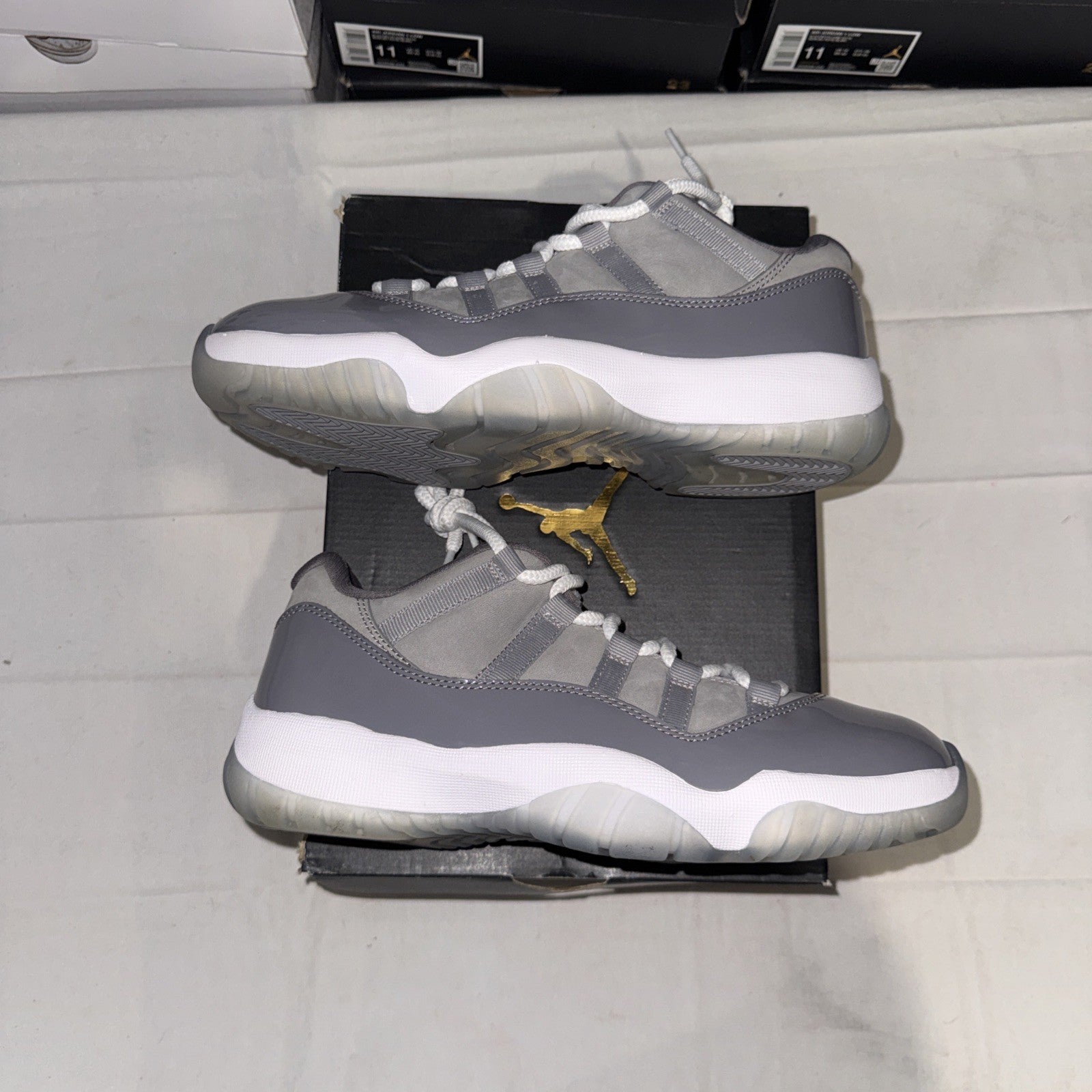Size 8.5 - Jordan 11 Retro Low Cool Grey 2018