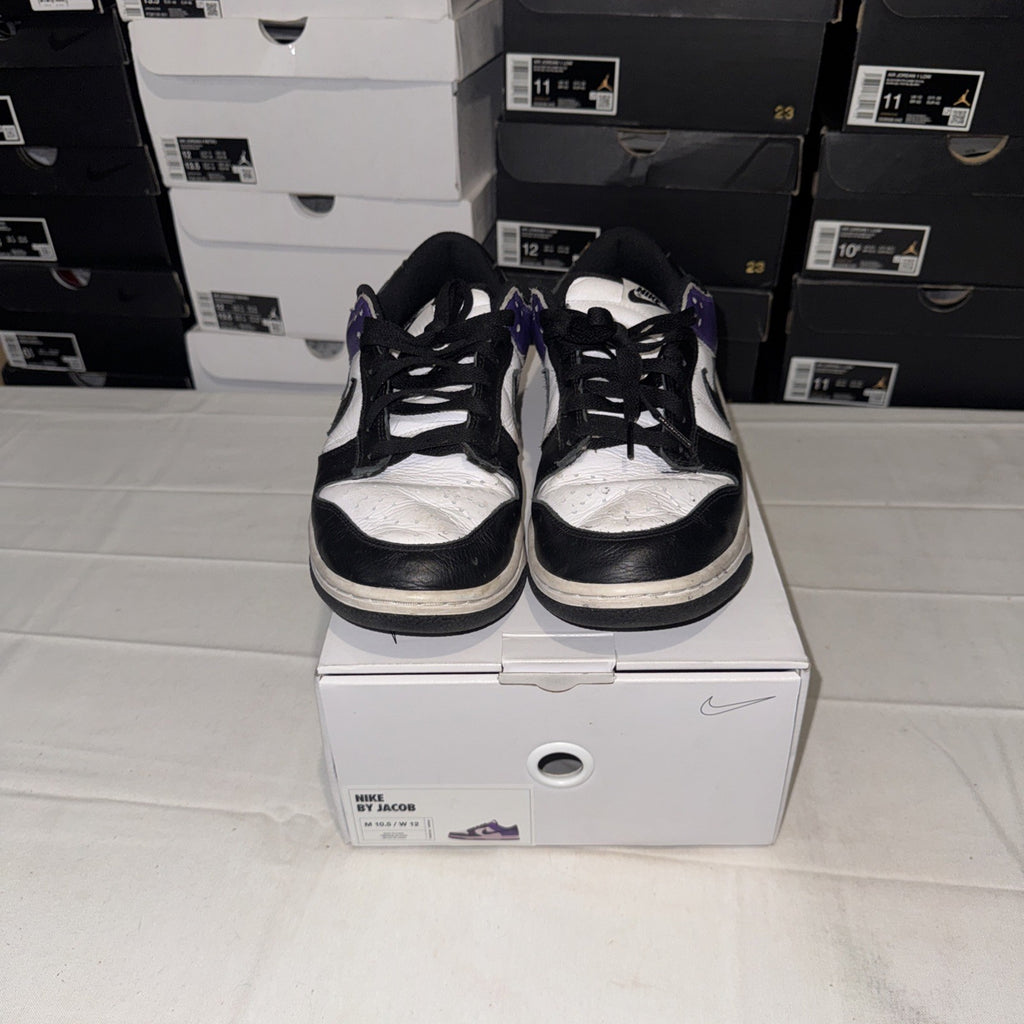 Nike Dunk Low ID by You Size 10.5 Court Purple