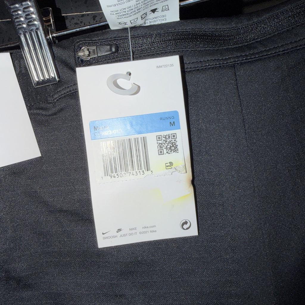 Nike Phenom Men's Dri-FIT Running Tights CZ8823-010 Black, Large, 0187