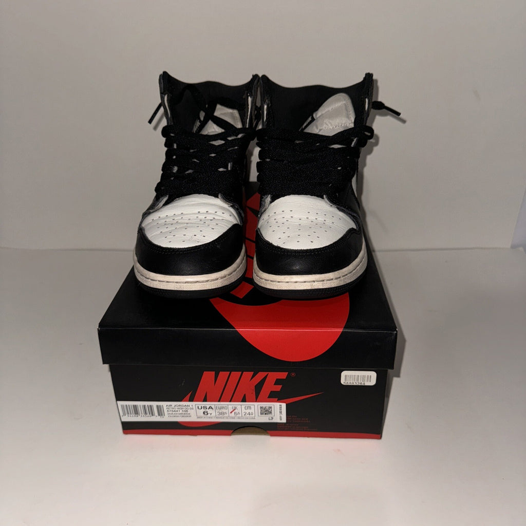 Size 6Y - Jordan 1 Retro OG High Dark Mocha