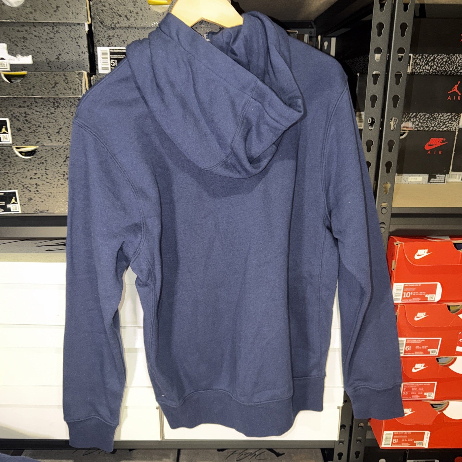 Nike Sportswear Club Fleece Full Zip Hoodie Navy, BV2645-410 (S) 0010-0011