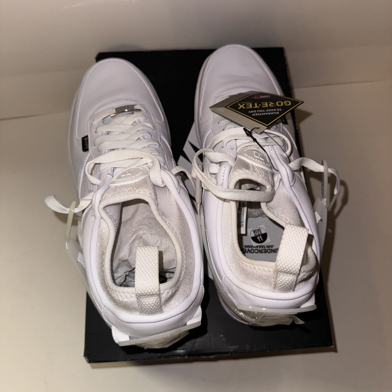Size 11 - Nike Undercover x Air Force 1 SP GORE-TEX Low Triple White