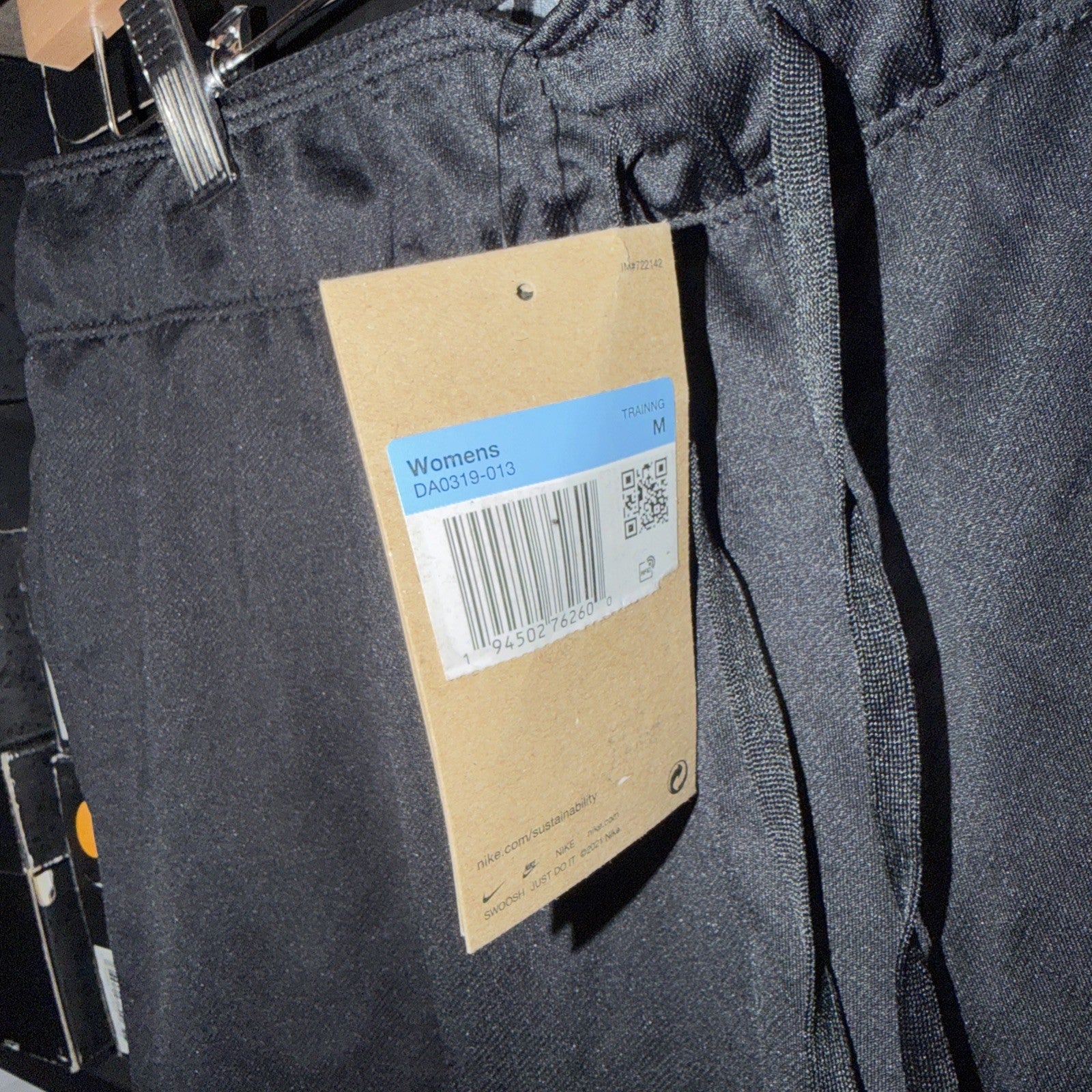 Nike Women's Dri-Fit Attack Training Short  MEDIUM BLACK GREY 0211-0212