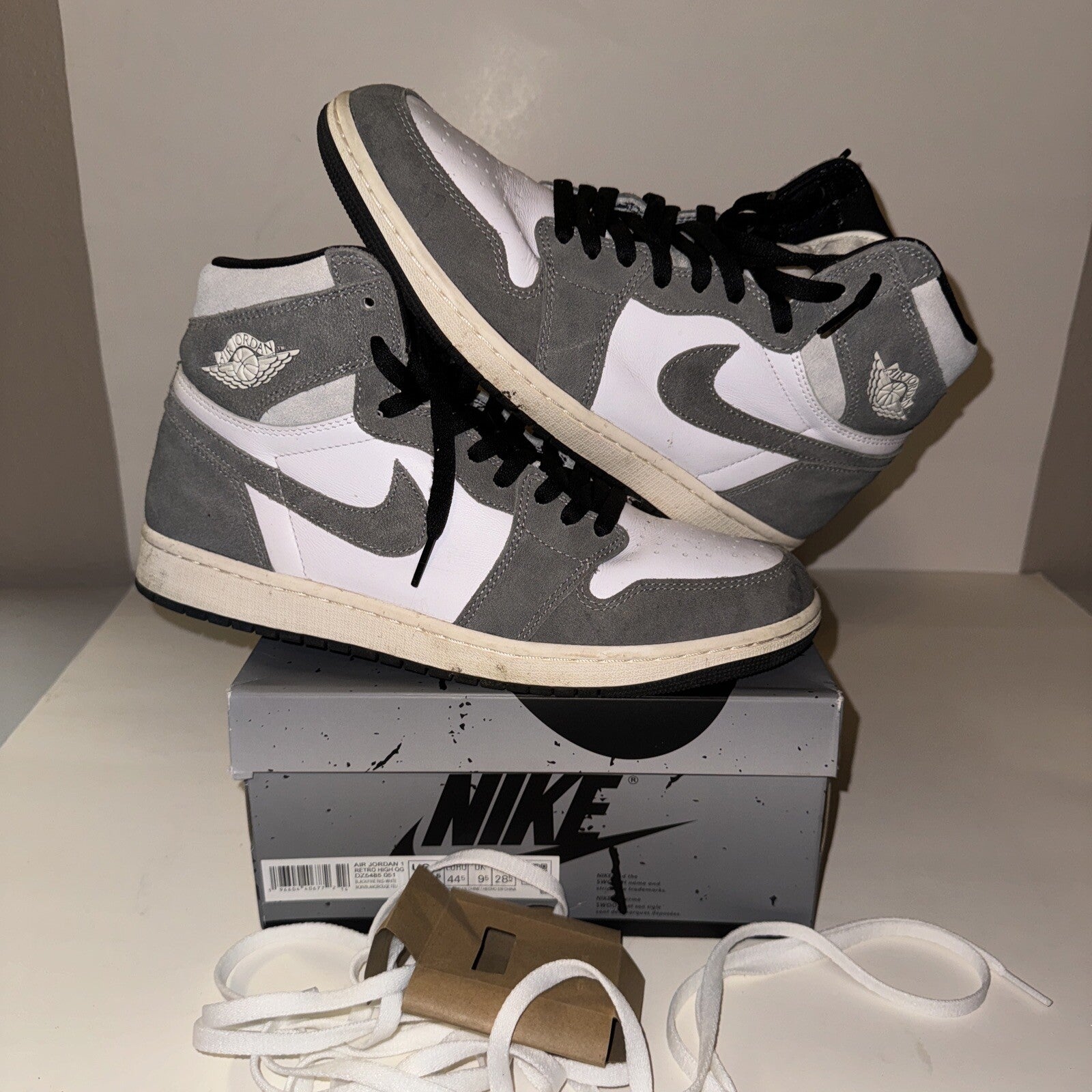 Jordan 1 Retro High OG Washed Black (DZ5485-051) Size 10.5