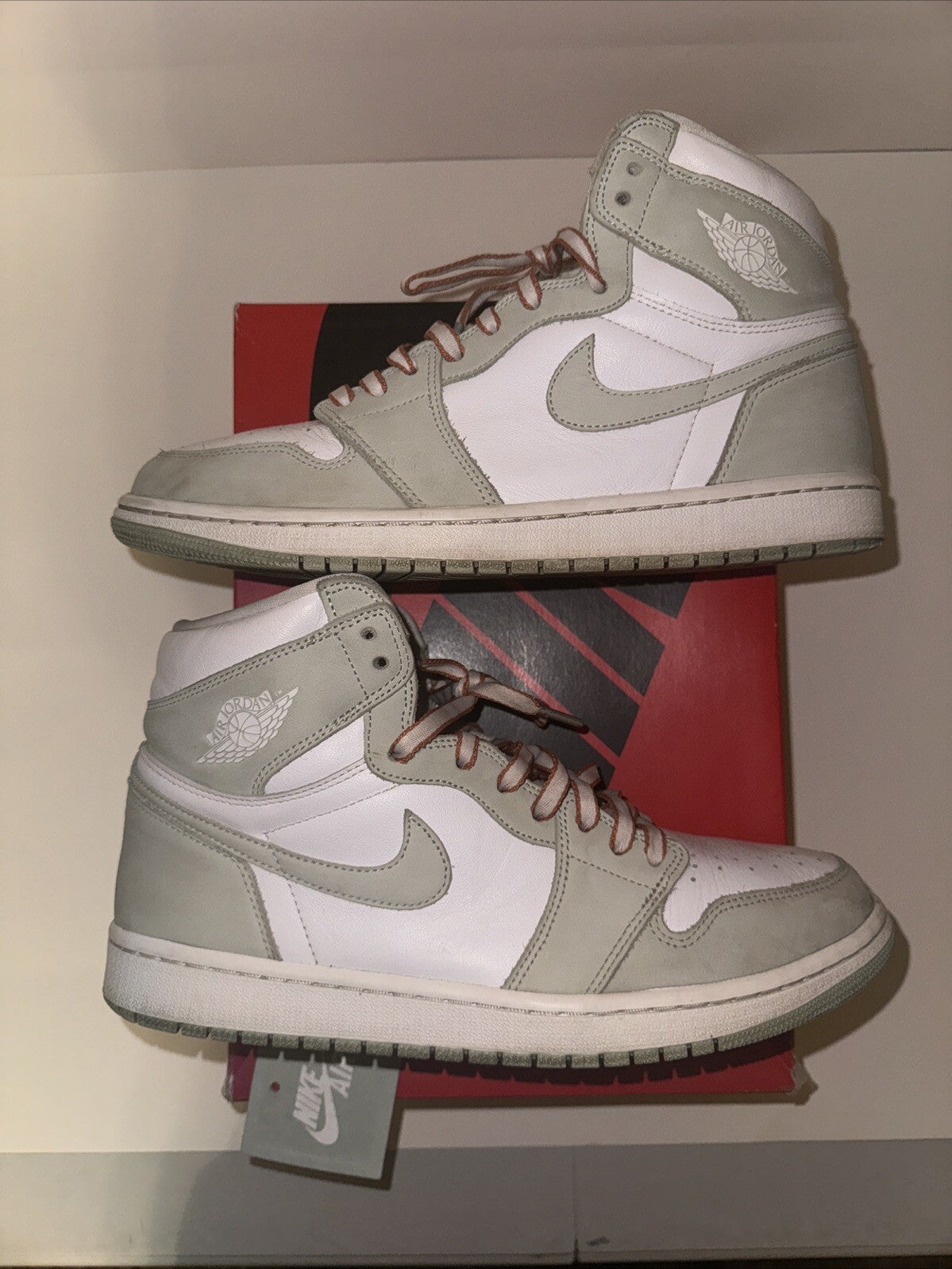 Size 12 - Air Jordan 1 Retro OG High Seafoam W