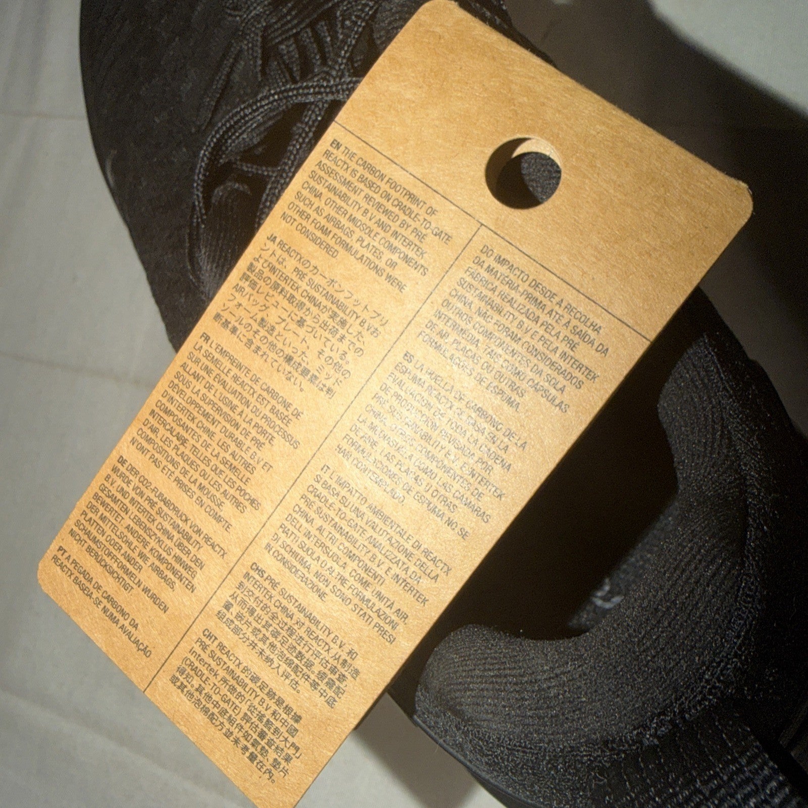 Nike ReactX Infinity Run 4 Black/Anthracite, Size 12, DR2665-004