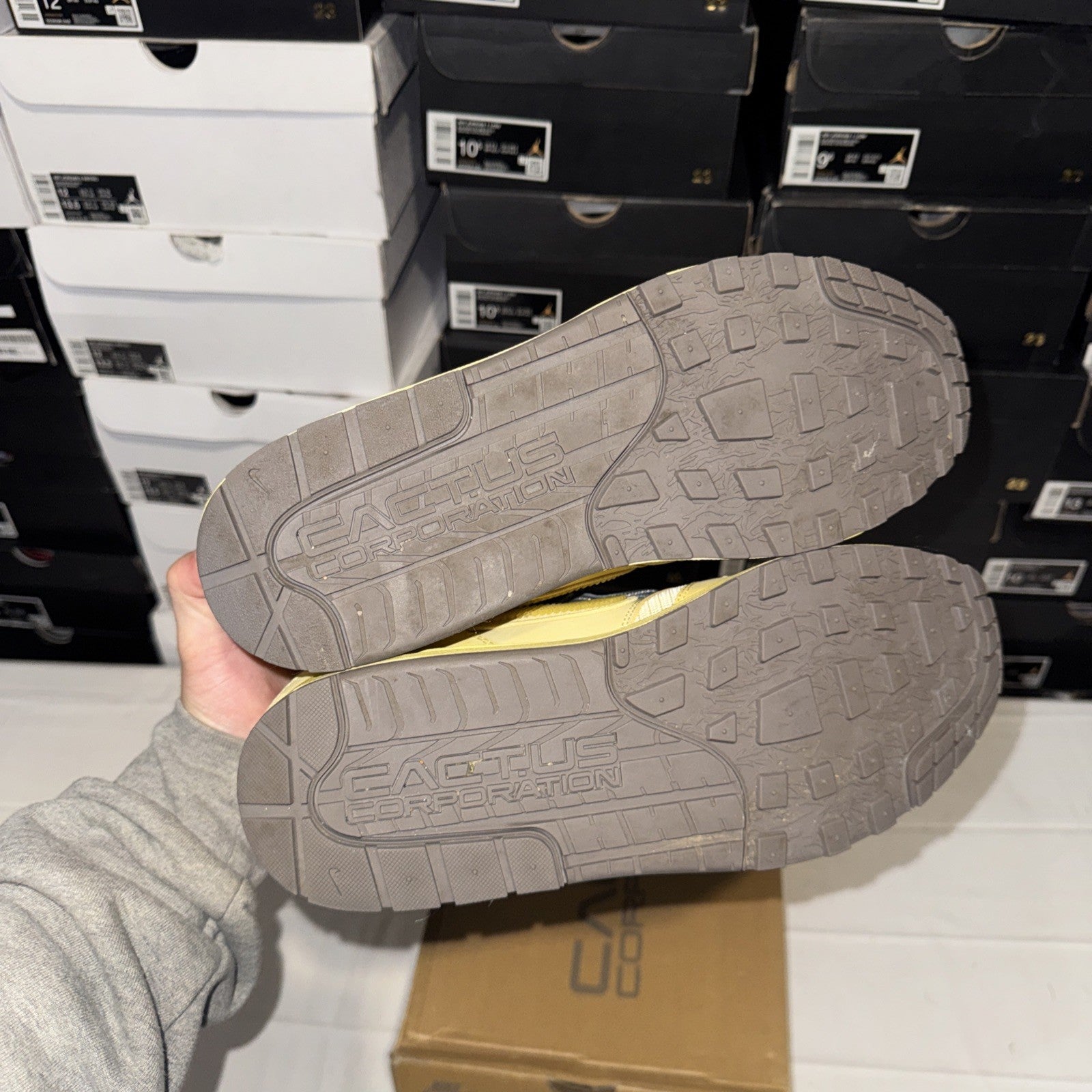 Size 11 - Nike Air Max 1 x Travis Scott Saturn Gold