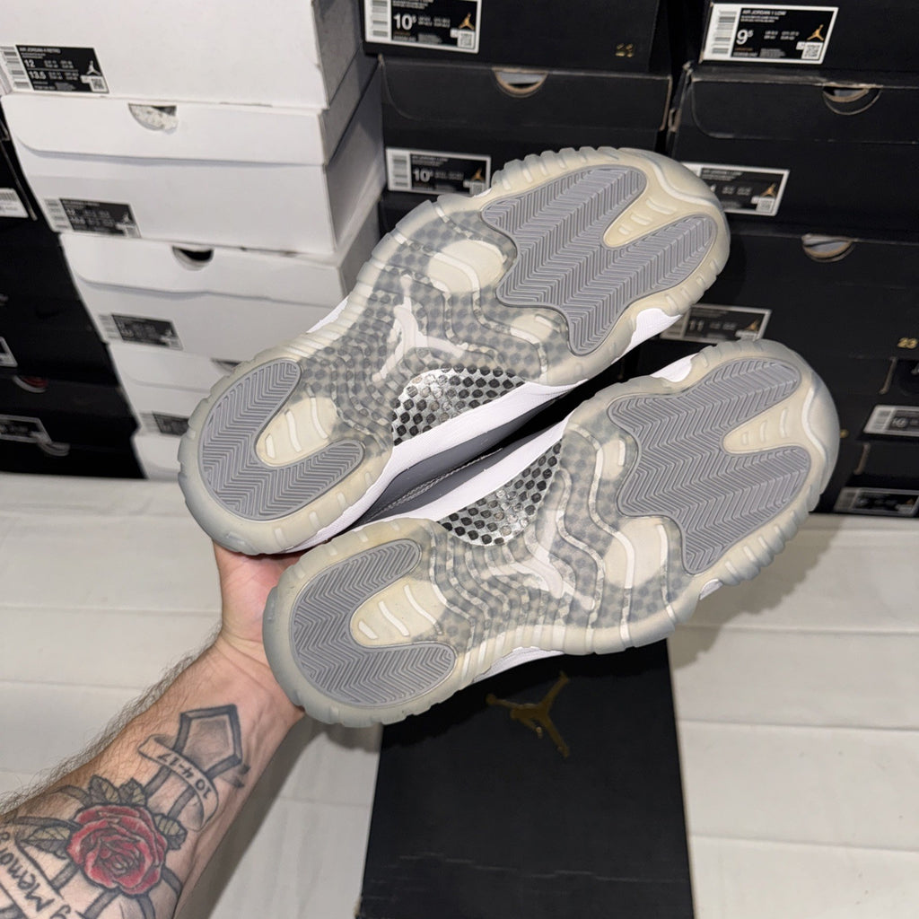 Size 8.5 - Jordan 11 Retro Low Cool Grey 2018