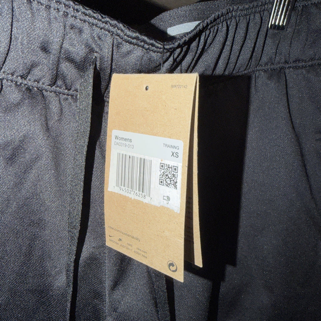 Nike Dri-Fit Training Sport Shorts Women’s Size XS Black Drawstring 0213