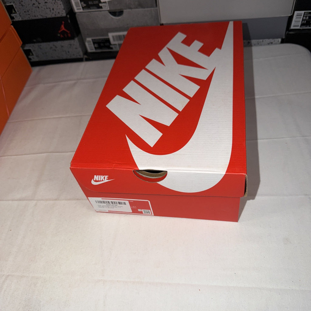 Nike Court Vision Low Top Shoes Black/Red, Size 7.5, FJ0685-010