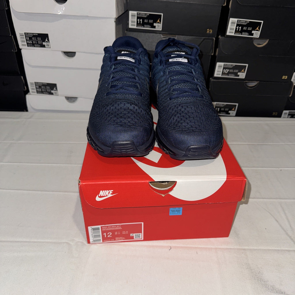 Nike Air Max 2017 Binary Blue 849559-405 Size 12