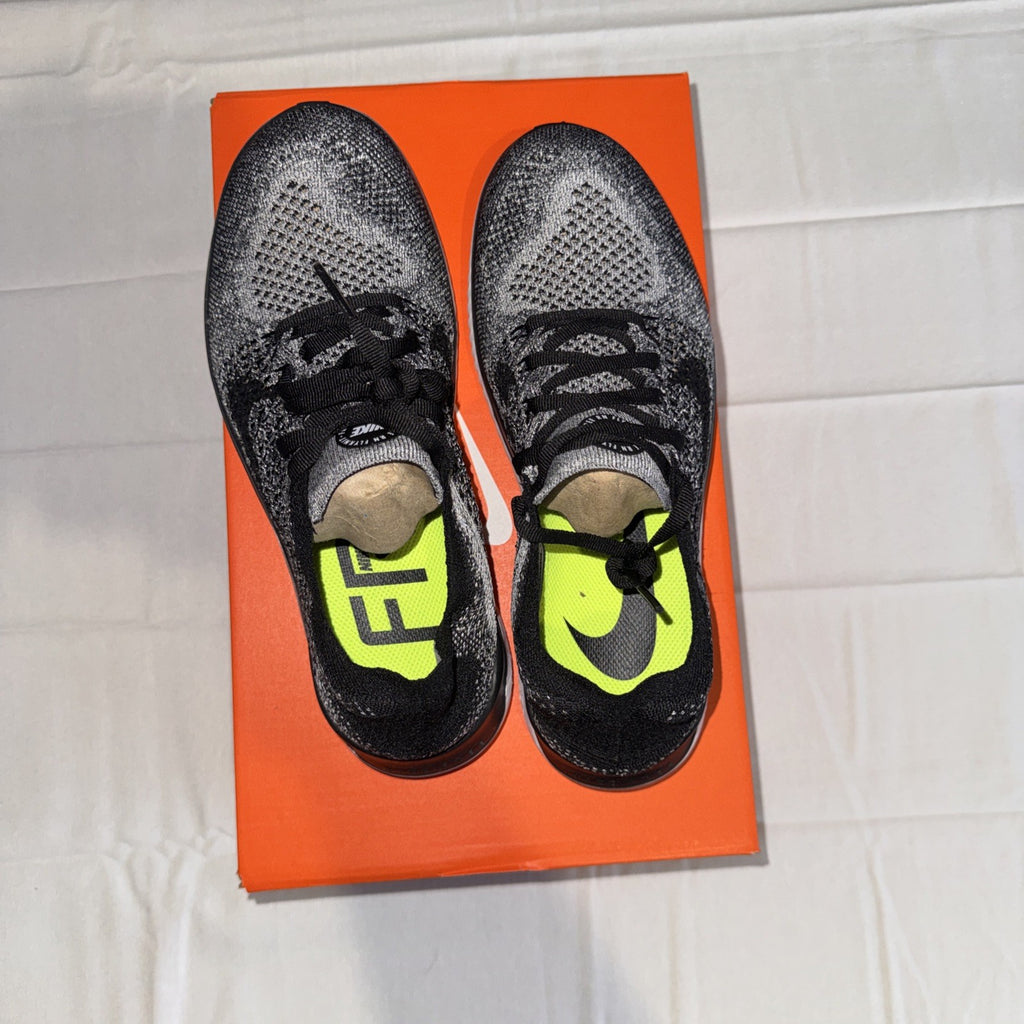 Size 8 - Nike Free RN Flyknit 2018 White Black W