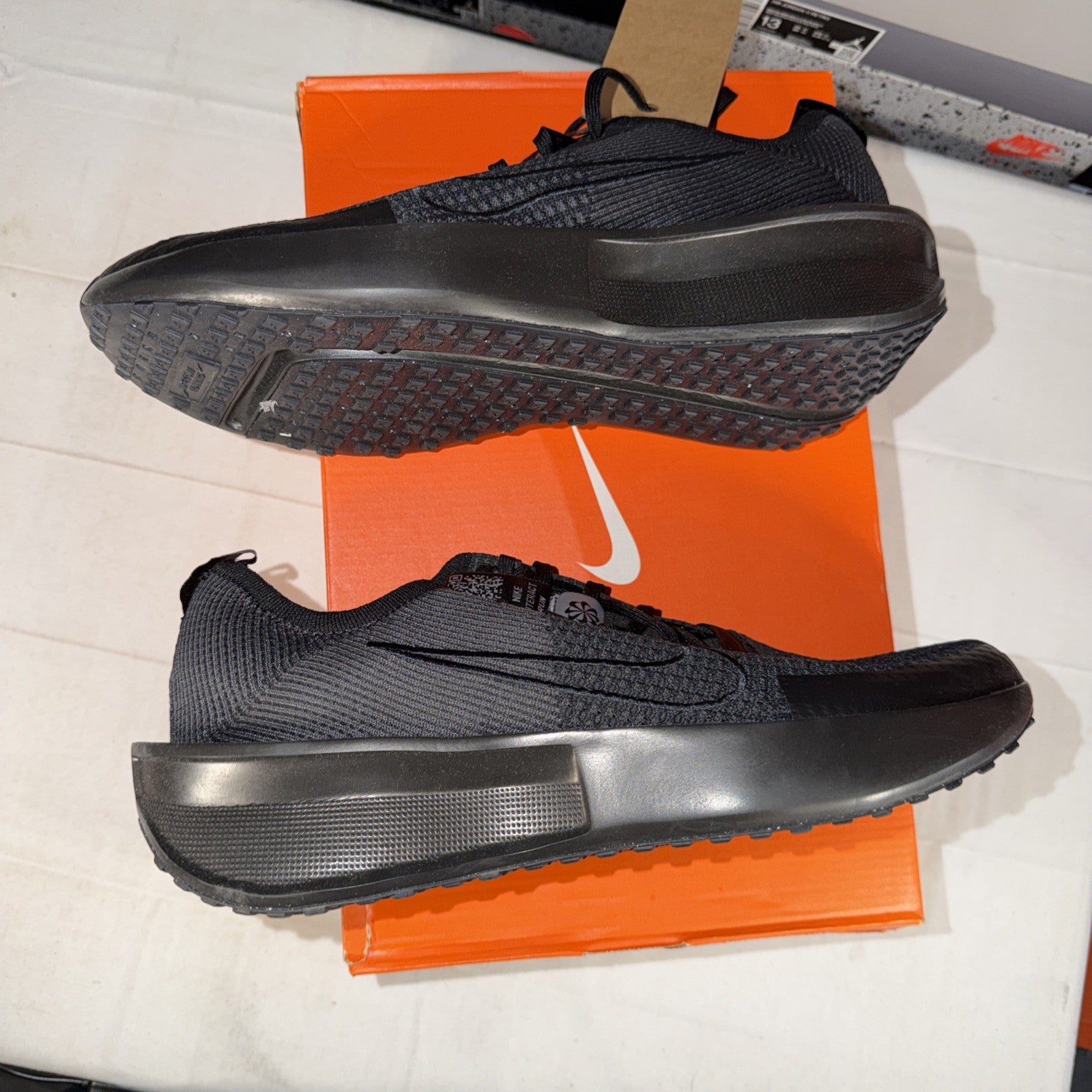 Nike Interact Run Men's Size 12 Black/Anthracite Wolf Grey FD2291-005