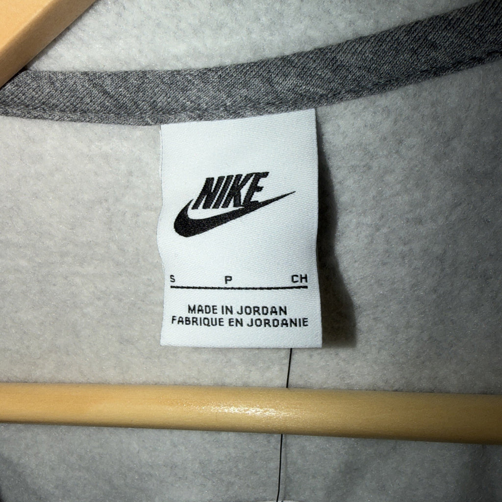 Nike Sportswear NSW Kids Full Zip Emroidery Hoodie Jacket GREY Small NWT 0090