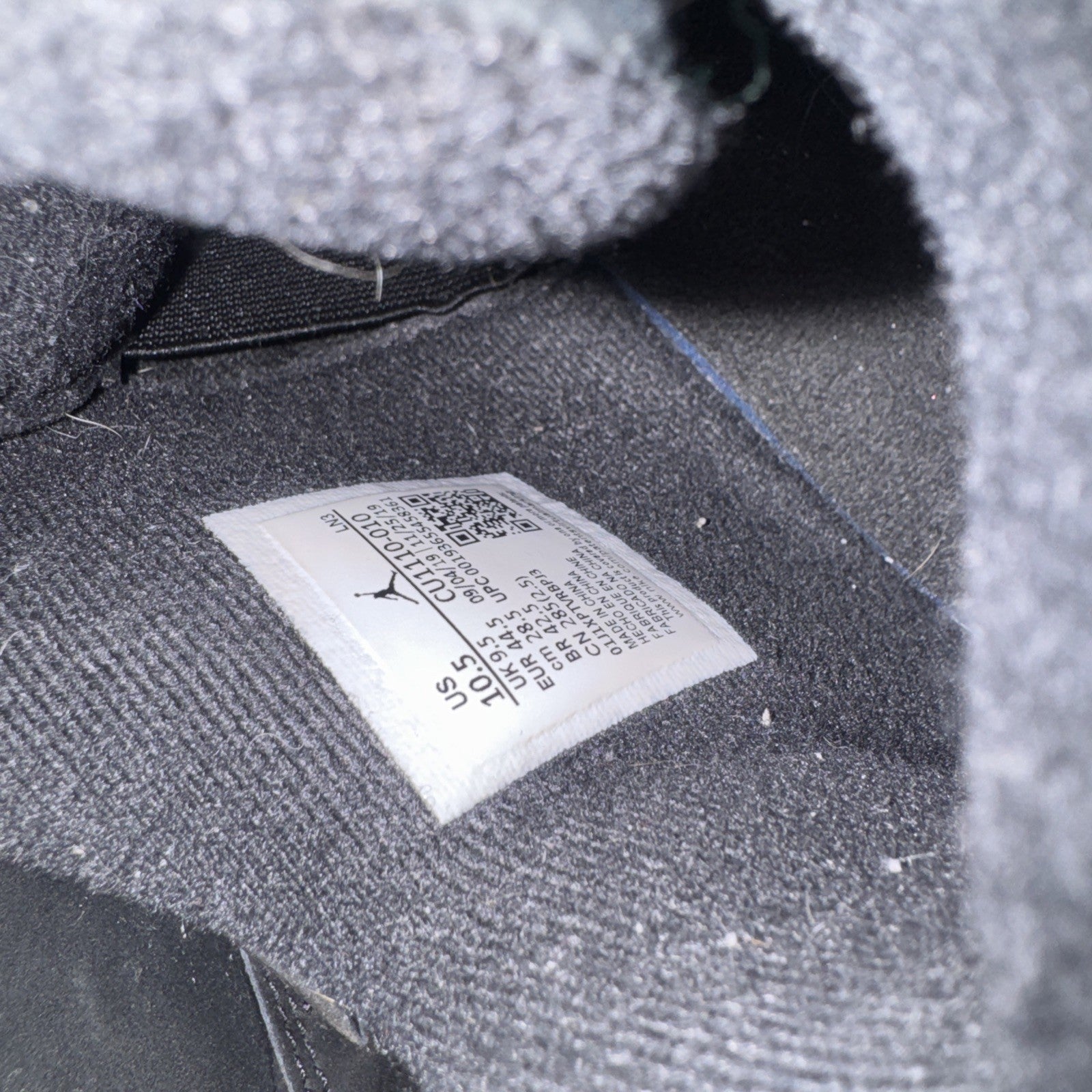 Jordan 4 Black Cat CU1110-010 Sneakers Size 10.5