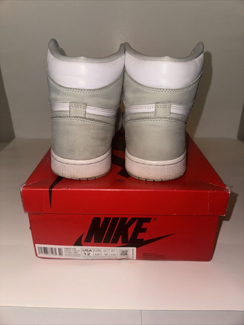 Size 12 - Air Jordan 1 Retro OG High Seafoam W