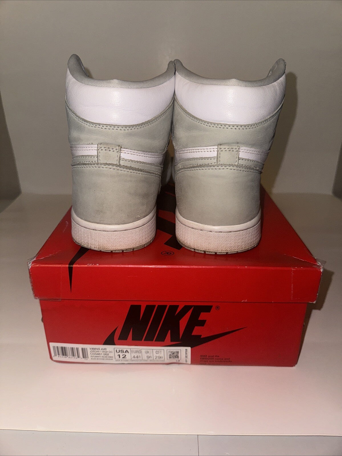 Size 12 - Air Jordan 1 Retro OG High Seafoam W