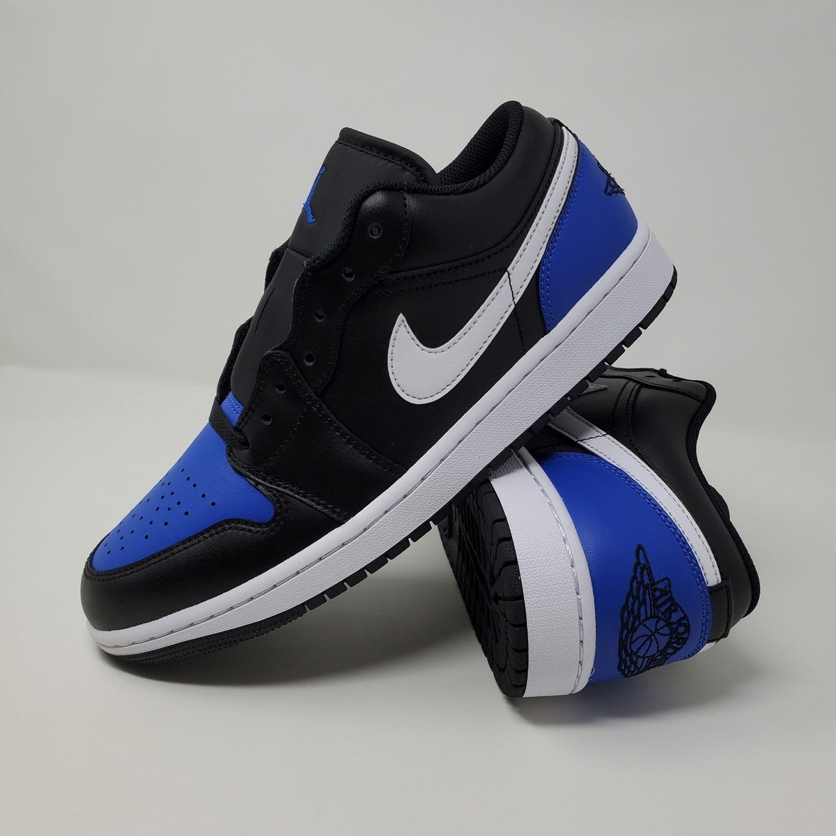 Jordan 1 Low Black Royal Toe
